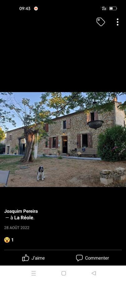 Chambres 2 Personnes Dans Notre Maison Girondine Saint-Martin-de-Lerm Exterior foto